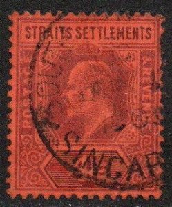 Straits Settlements Sc #95 Used