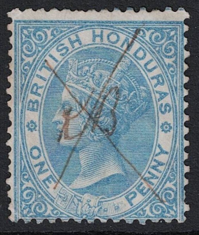 British Honduras SC# 1 Used / Pen Cancel - S18531