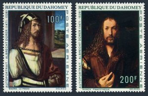 Dahomey C140-C141,MNH.Michel 448-449. Painting by Albrecht Durer,1971.