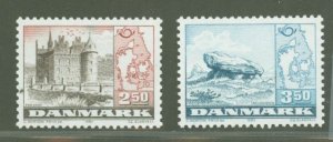 Denmark #735-736  Single (Complete Set)