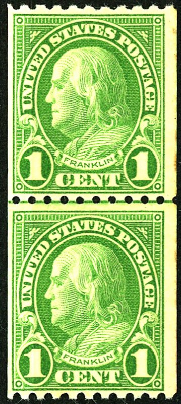 U.S. #604 MINT Pair OG NH