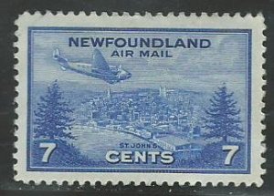 Newfoundland C19  Mint  NH  VF   1943   PD