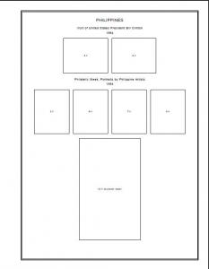 PRINTED PHILIPPINES 1854-2010 + 2011-2020 STAMP ALBUM PAGES (656 pages)