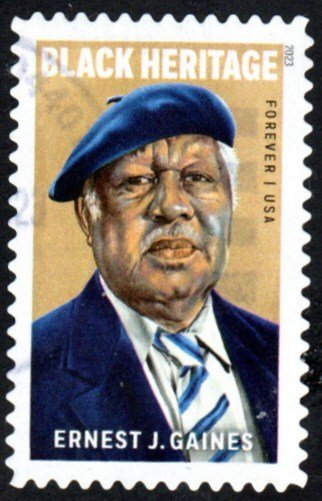 SC# 5753 - (63c) - Black History Ernest J. Gaines, author - Used Single
