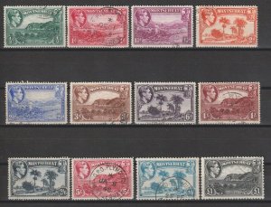 MONTSERRAT 1938/48 SG 101a/12 USED