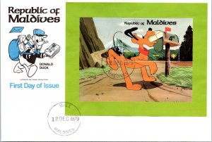 Maldives FDC 1979 - Donald Duck, Walt Disney - Single - F65018