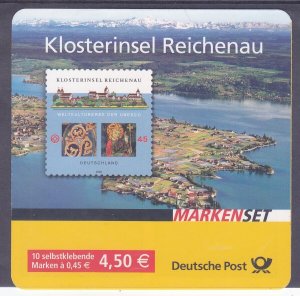 Germany 2466a MNH 2008 Reichenau Monastic Island UNESCO Self-Adhesive Booklet