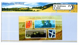 2006 Royal Mail Presentation Pack Celebrating Scotland Mint stamps MNH