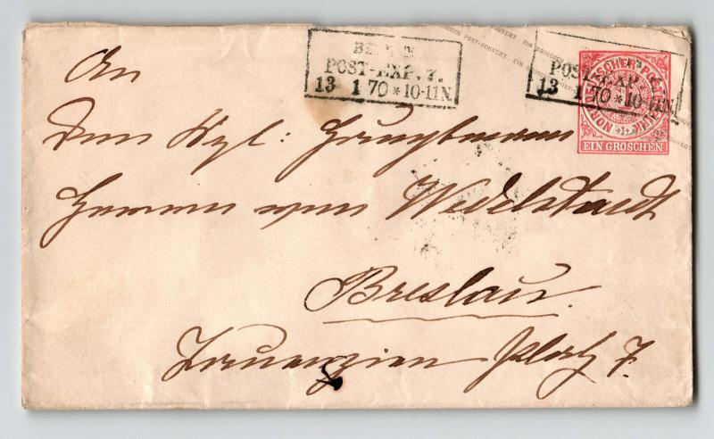 North German Federation 1G Stationery Used (I) - Z13287