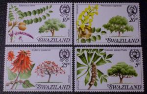 Swaziland Scott #294-297 mnh