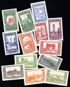 Algeria Stamps # B14-26 MLH VF Scott Value $165.00