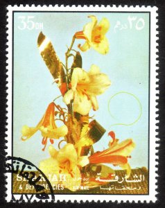 1972, Sharjah 35d, Used CTO, Mi 1211A