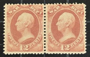 US Stamps - SC# O119 - MOG NH - Department Of War Official - SCV = $280.00