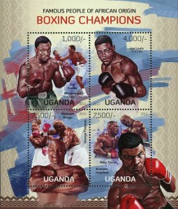 Boxing Champions Stamp Joe Frazier Muhammad Ali Joe Louis S/S MNH #3065-3068