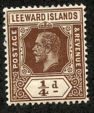 Leeward Isl, Scott #46 Unused, Hinged