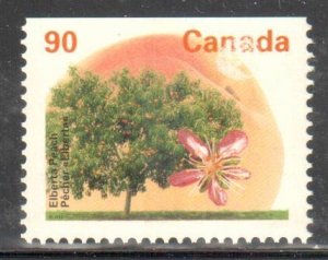 Canada #1374b ERROR VF NH Booklet with Cloud on -na- of Canada