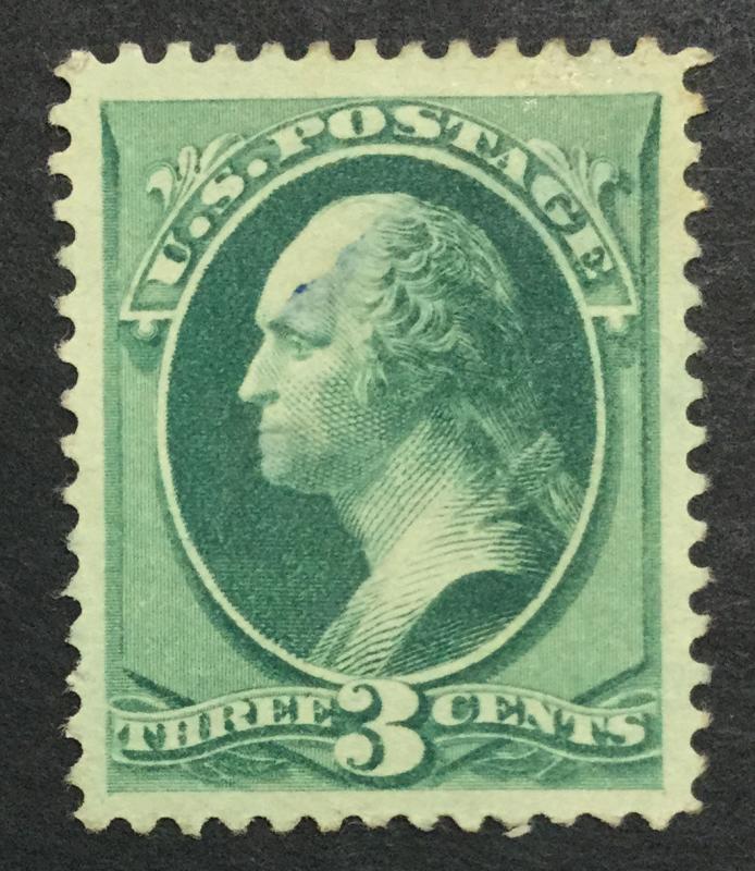 MOMEN: US #184 UNUSED XF JUMBO $75 #23129