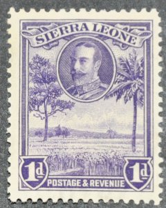 DYNAMITE Stamps: Sierra Leone Scott #141 – MINT hr