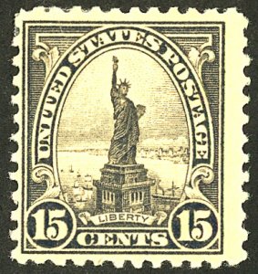 U.S. #566 MINT OG HR 