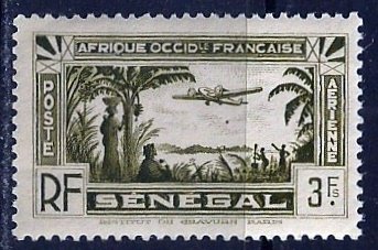 Senegal ~ Scott # C6 ~ MNH