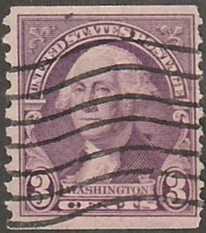 USA stamp,Scott# 842, used Coil stamp, perf 10 vert, Jefferson, #USA842