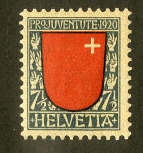 SWITZERLAND B15 MH SCV $4.75 BIN $2.00 SCHWYZ