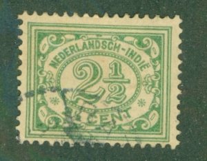 NETHERLANDS INDIA 104 USED BIN $0.50