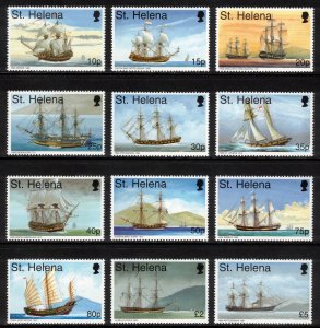 ST HELENA 1998 Maritime Heritage; Scott 716-27, SG 766-77; MNH