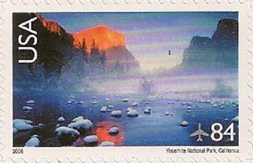 US C141 Airmail Yosemite National Park 84c single (1 stamp) MNH 2006