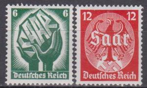 Germany #444-5 F-VF Unused  CV $6.25 (B7220)