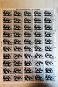 Worldwide Wildlife Full Stamp Sheet Collection Over 85 Sheets