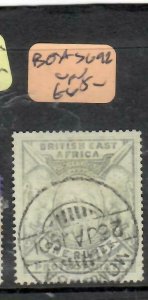 BRITISH EAST AFRICA  (PP1306B)  QV LION  1R  SG 92  VFU 