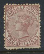 Jamaica  SG 14 Mint Hinged  few clipped perfs / slight toning see scan and de...