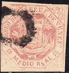 Venezuela  #19    Used
