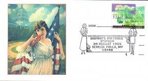 #2980 Women's Suffrage Heritage FDC