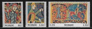 Norway Scott #'s 685 - 687 MNH