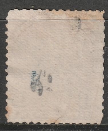 Canada Large Queen #27 Used, Repaired   (1023)