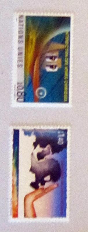 UN, Geneva - 205-06, MNH Set. Ban Chem. Weapons. SCV - $6.00