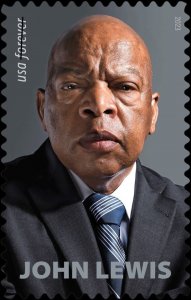 US 5801 John Lewis forever single (1 stamp) MNH 2023