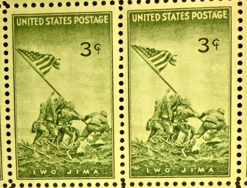 929 Iwo Jima, Marines in WW II MNH 3 c  Sheet of 50    1945