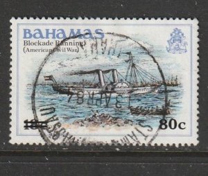 1983 Bahamas - Sc 535 - used VF - 1 single - Blockade Running