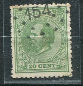 Netherlands Sc# 28 used