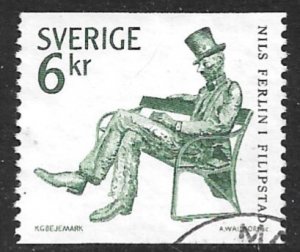 SWEDEN 1983 Nils Ferlin Poet Issue Sc 1447 VFU