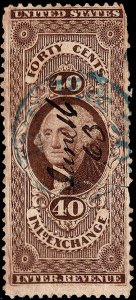 United States Scott R52c Used with some trimmed perforations.