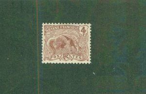 FRENCH GUIANA 53 MH BIN $0.50