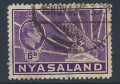 Nyasaland SG 136  SC# 60   Used   see details 