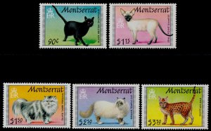 Montserrat 784-8 MNH Cats 