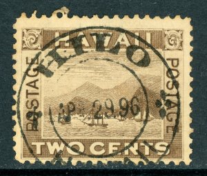 USA 1894 Hawaii 2¢ Brown Honolulu Scott #75 Full HILO  Cancel M514