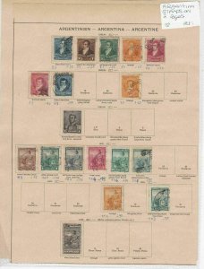 Argentina Stamps on 2 Page Ref: R7253