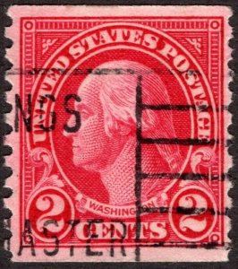 1923, US 2c Washington, Used, Sc 599